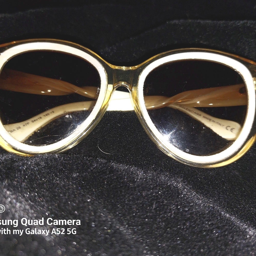 Balenciaga oversized sunglasses